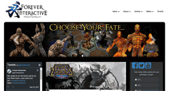 Desktop Screenshot of foreverinteractive.com